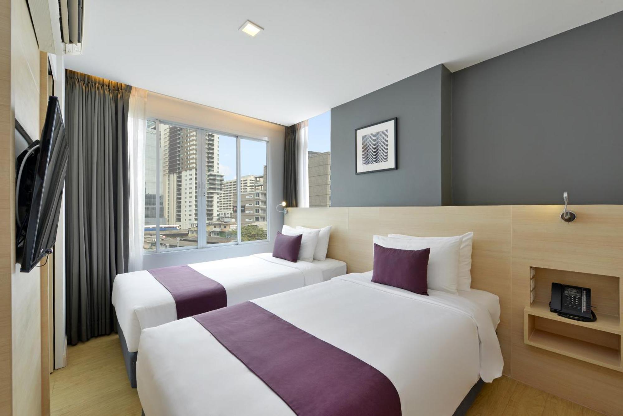 Arize Hotel Sukhumvit Bangkok Zimmer foto